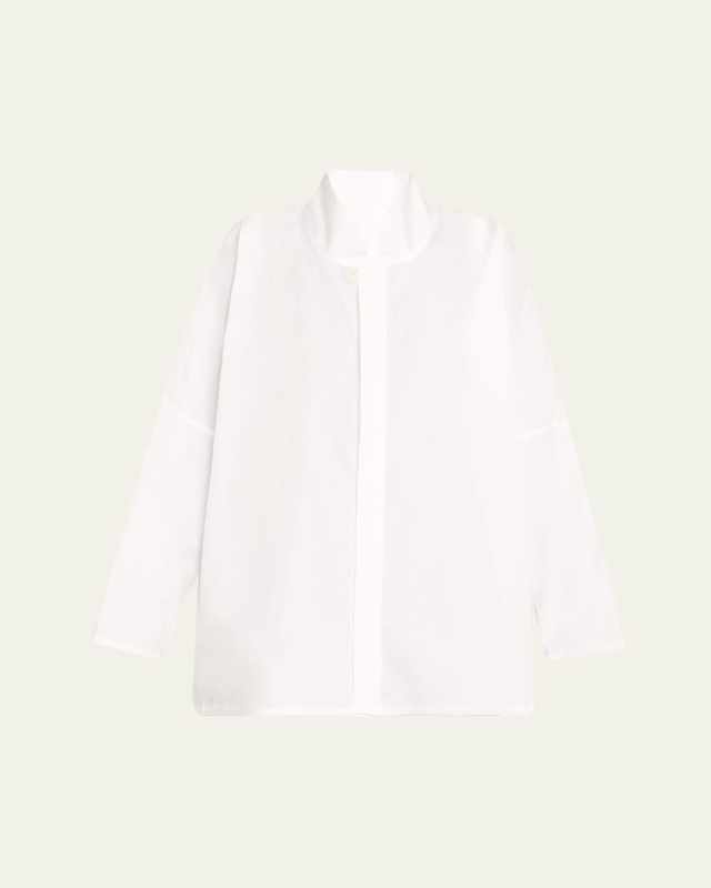 Chinese Imperial Shirt with Chinese Collar (Long Length)